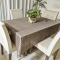 Toalha de Mesa Firenze Decorativa P/ 4 Cadeiras - Caqui