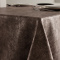 Toalha de Mesa Granite Texturada em Jacquard P/ 6 Cadeiras - Textura Tabaco