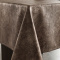 Toalha de Mesa Granite Texturada em Jacquard P/ 6 Cadeiras - Textura Tabaco