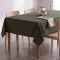 Toalha de Mesa Granite Texturada em Oxford P/ 4 Cadeiras - Verde Militar