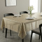 Toalha de Mesa Renda Cord 6 Cadeiras - Bronze