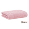 Toalha de Rosto Buddemeyer 440 g/m² 100% Algodão Veludo Lollipop 1 Peça - Rose Nude