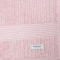 Toalha de Rosto Buddemeyer 480 g/m² 100% Algodão Fio Penteado Canelado 1 Peça - Rosa Chá