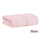 Toalha de Rosto Buddemeyer 480 g/m² 100% Algodão Fio Penteado Canelado 1 Peça - Rosa Chá