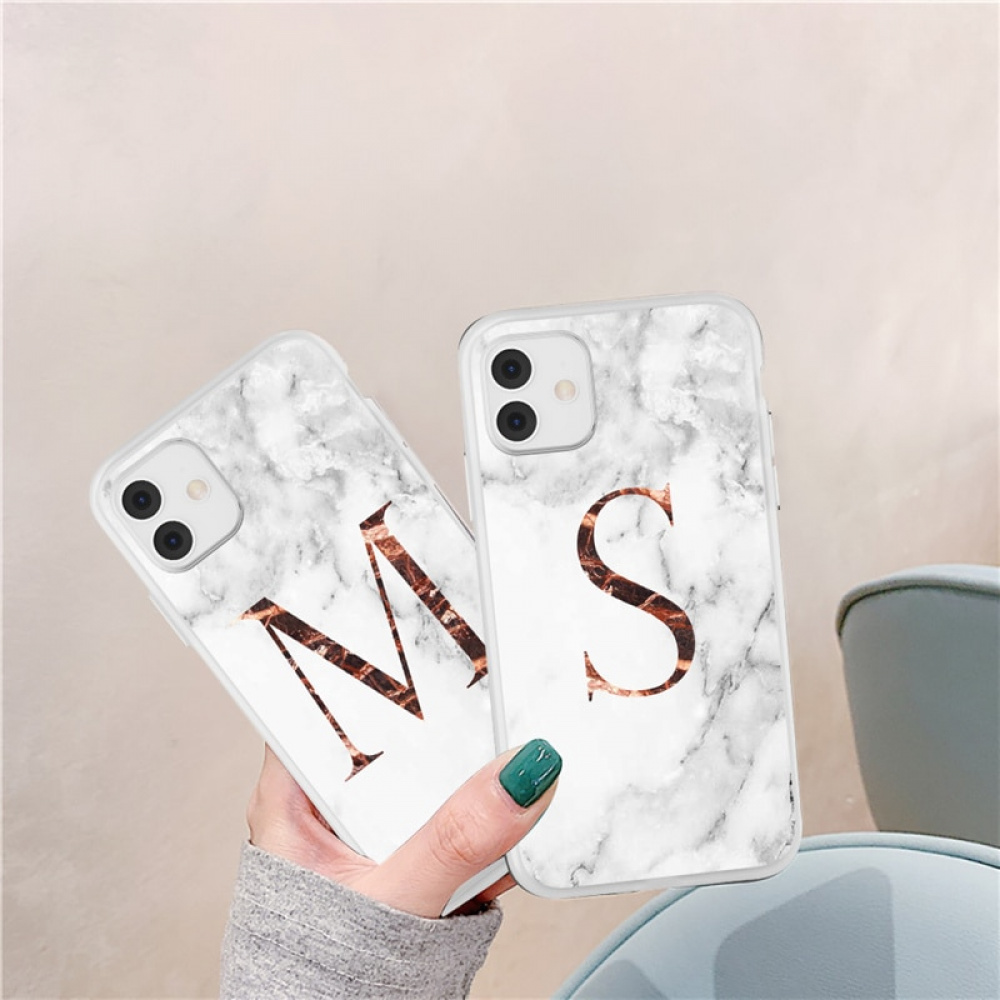 Case Para Iphone 7 8 Plus Caso Do Iphone 11 Pro Max 6 6 7 8 Plus X Xr Xs  Max Frio Mármore De Estilo De Cobre comprar \\ Acessórios Do Telefone Móvel  - www.newcom.pt