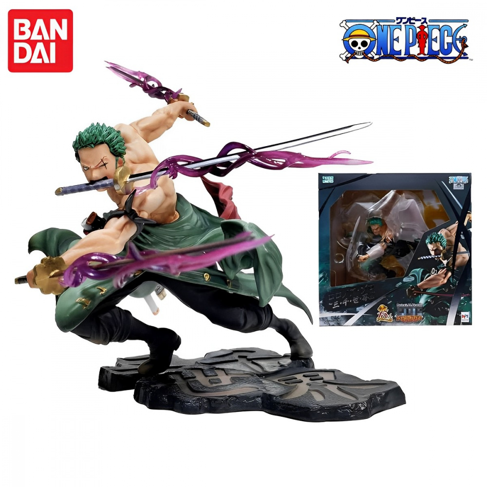 Roronoa Zoro 3 Espadas Action Figure One Piece