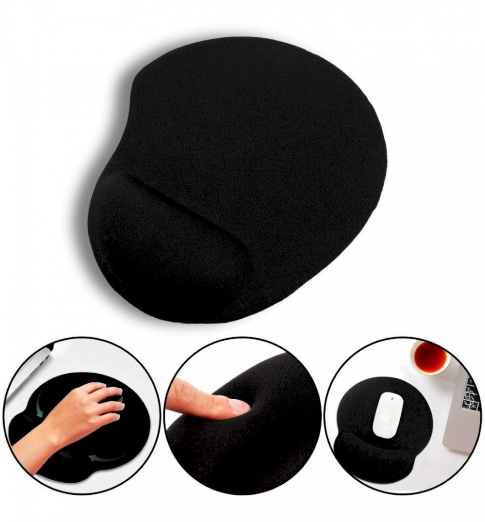 Mouse Pad Apoio Para Pulso Gel Confort Bmax Dicasemgeral
