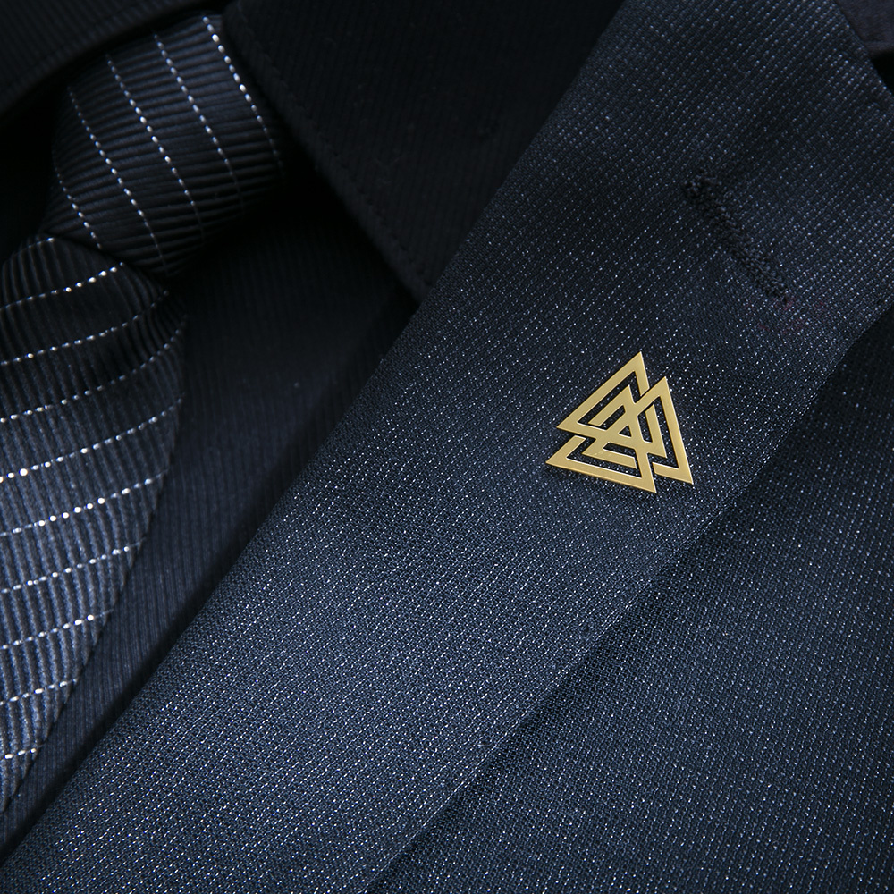 Pin Viking Valknut - Divinuss