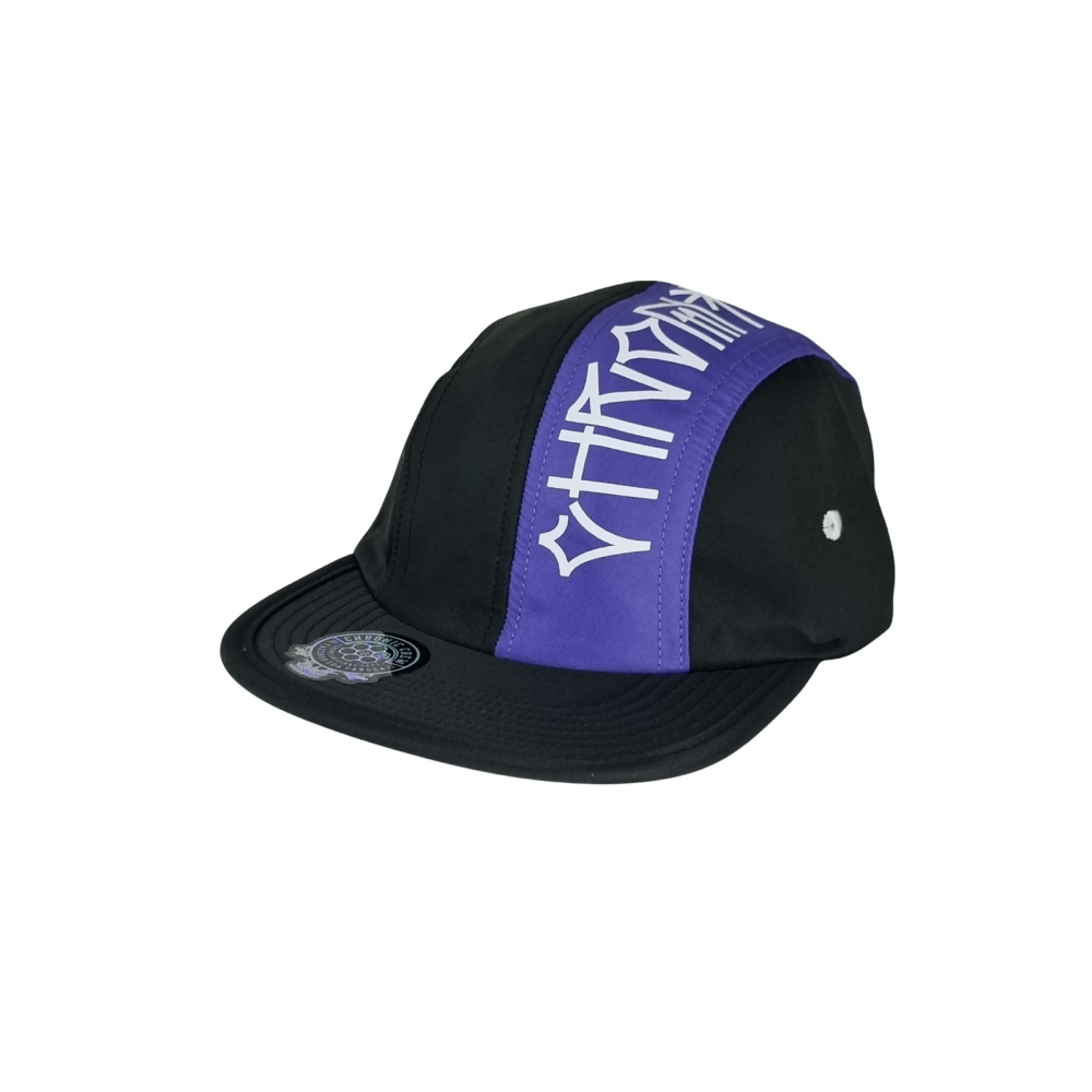 Boné Five Panel Chronic - Tag Preto e Roxo - DMIX