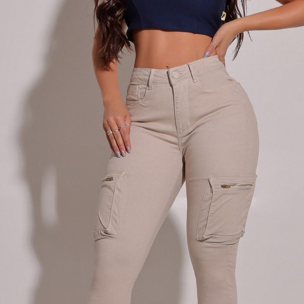 Calça Jeans Feminina Modeladora Ultra Conforto e Empina Bumbum - DoceBe