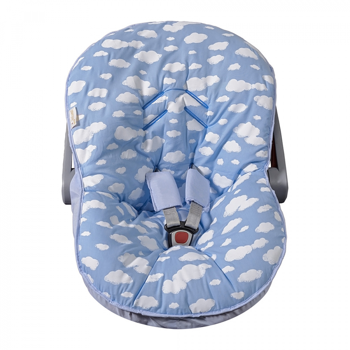 Capa de Bebe Conforto - Nuvem Azul