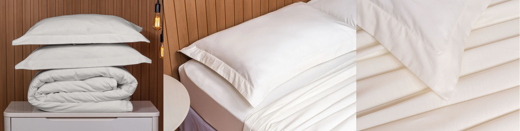 Tous Les Jours Liso 100% algodão Percal 200 Fios