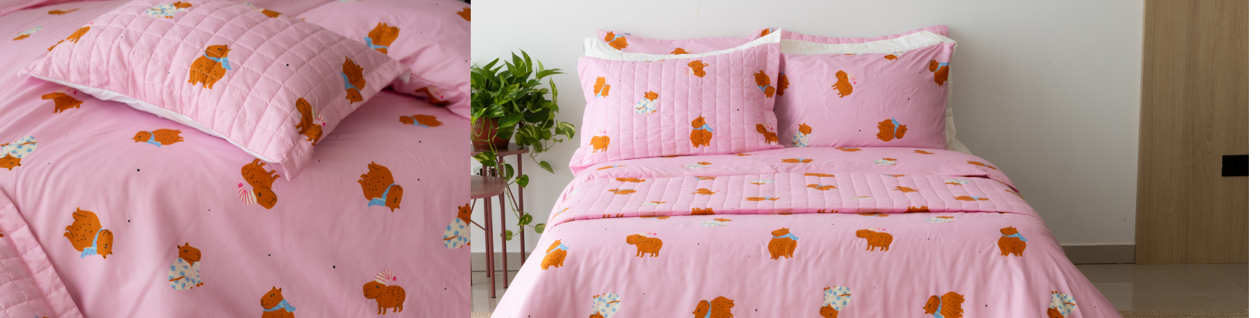 Capivara - Jazz Percal 200 Fios Estampado