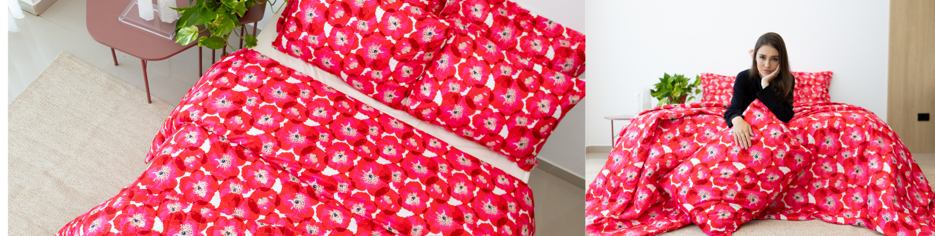 Maxi Floral Pink - Jazz Percal 200 Fios Estampado