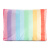 Capa de Almofada 40x30 Suede Estampada Arco íris Orgulho + Refil