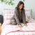 Capa de edredom (Duvet) Casal Percalle Estampado Percal 200 fios 100% Algodão - Scale Rose