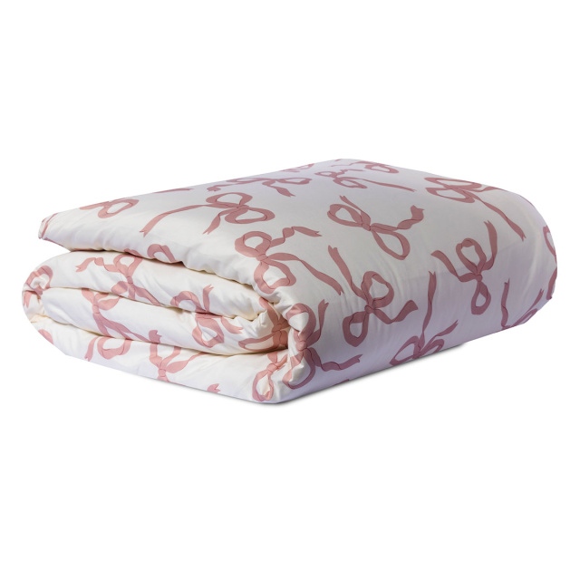 Capa de Edredom (Duvet) Dupla Face 200 Fios Queen Jazz Estampado Laços - Marina