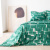 Capa de Edredom (Duvet) Dupla Face 200 Fios Queen Jazz Estampado Verde Conceito - Marina