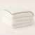 Capa de Edredom (Duvet) Dupla Face com vivo Percal 200 Fios 100% Algodão Liso Casal Colorlife Branco Marina