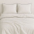 Capa de Edredom (Duvet) Dupla Face com vivo Percal 200 Fios 100% Algodão Liso Casal Colorlife Branco Marina