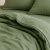 Capa de Edredom (Duvet) Dupla Face com vivo Percal 200 Fios 100% Algodão Liso Casal Colorlife Verde - Marina