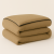 Capa de Edredom (Duvet) Dupla Face com vivo Percal 200 Fios 100% Algodão Liso Queen Colorlife Caqui - Marina