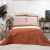 Capa de Edredom (Duvet) Dupla Face com vivo Percal 200 Fios 100% Algodão Liso Solteiro Colorlife Rosê - Marina