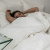 Capa de edredom (Duvet) King Percalle Estampado Percal 200 fios 100% Algodão - All white
