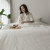 Capa de edredom (Duvet) King Percalle Estampado Percal 200 fios 100% Algodão - All white