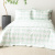 Capa de edredom (Duvet) King Percalle Estampado Percal 200 fios 100% Algodão - Scale Menta