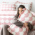Capa de edredom (Duvet) King Percalle Estampado Percal 200 fios 100% Algodão - Scale Rose