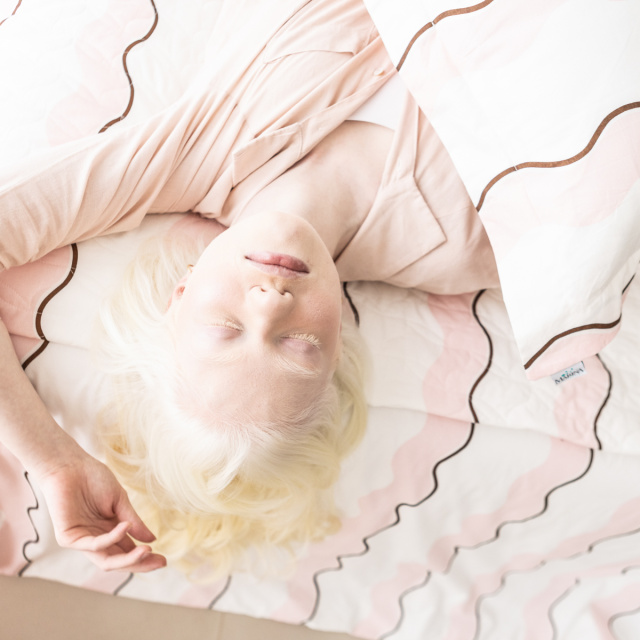 Capa de edredom (Duvet) King Percalle Estampado Percal 200 fios 100% Algodão - Wave Rose