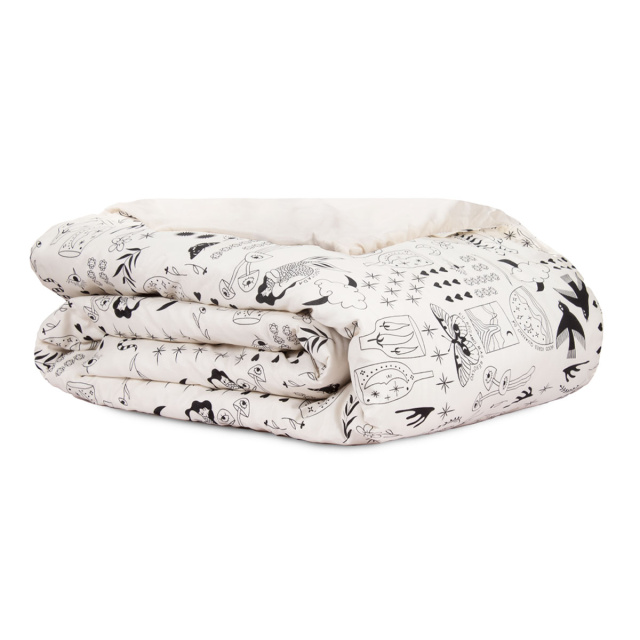Capa de Edredom (Duvet) Percal 150 Fios Algodão Dupla Face King Coleção Essencialle Boho Soul - Marina