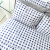 Capa de Edredom (Duvet) Percal 150 Fios Algodão Dupla Face King Coleção Essencialle Dotz Azul - Marina