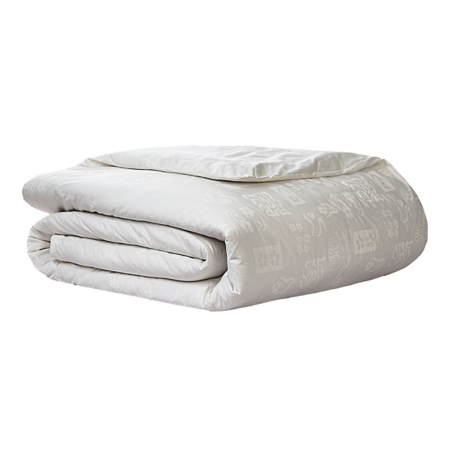 Capa de edredom (Duvet) Queen Percalle Estampado Percal 200 fios 100% Algodão - All white