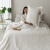 Capa de edredom (Duvet) Queen Percalle Estampado Percal 200 fios 100% Algodão - All white