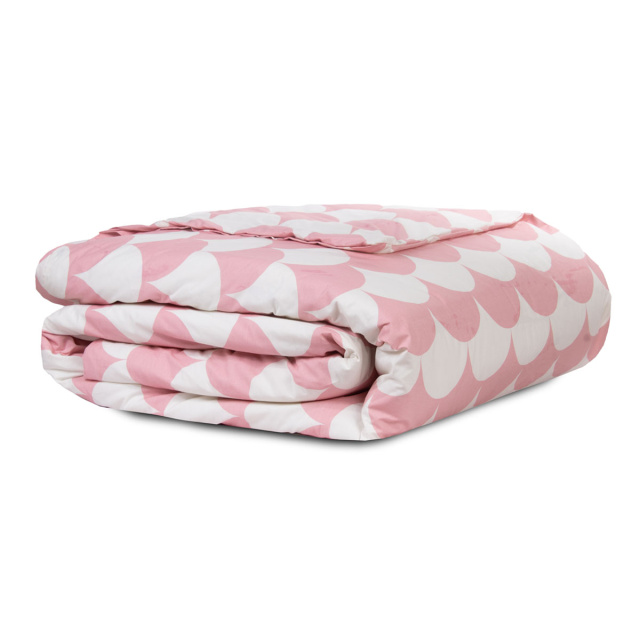 Capa de edredom (Duvet) Queen Percalle Estampado Percal 200 fios 100% Algodão - Scale Rose