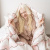 Capa de edredom (Duvet) Queen Percalle Estampado Percal 200 fios 100% Algodão - Wave Rose