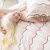 Capa de edredom (Duvet) Solteiro Percalle Estampado Percal 200 fios 100% Algodão - Wave Rose