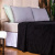 Cobertor Aveludado Com Relevos Manta Soft Touch Flannel Jaquard 2,2 x 2,5m Preto - Marina