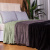 Cobertor Aveludado Com Relevos Manta Soft Touch Flannel Jaquard 2,2 x 2,5m Preto - Marina