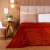 Cobertor Aveludado Com Relevos Manta Soft Touch Flannel Jaquard 2,2 x 2,5m Terracota - Marina