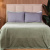 Cobertor Aveludado Com Relevos Manta Soft Touch Flannel Jaquard 2,2 x 2,5m Verde - Marina