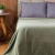 Cobertor Aveludado Com Relevos Manta Soft Touch Flannel Jaquard 2,2 x 2,5m Verde - Marina