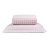 Cobre Leito Percal 150 Fios Algodão Solteiro 2 Peças Coleção Essencialle Xadrez Pied de poule rosê - Marina
