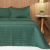 Cobre leito Percal 200 fios 3 Peças Liso King 2,80 x 2,50 Colors - Verde