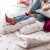 Coordenado 6 Peças King Percal 150 Fios Algodão (Cobre Leito + Jogo de lençol) Essencialle Love - Marina