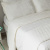 Coordenado 6 Peças King Percal 200 Fios 100% Algodão (Cobre Leito + Jogo de lençol) Percalle All White