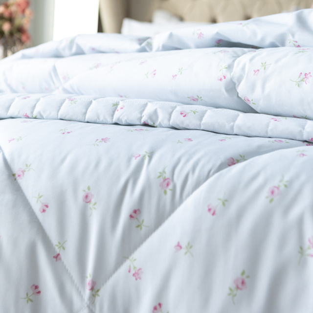 Coordenado 8 Peças Completo Casal Padrão Percal 180 Fios Algodão Coleção Classic Condessa - Marina