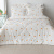 Coordenado 8 Peças Completo Casal Padrão Percal 180 Fios Algodão Coleção Classic Tangerina - Marina